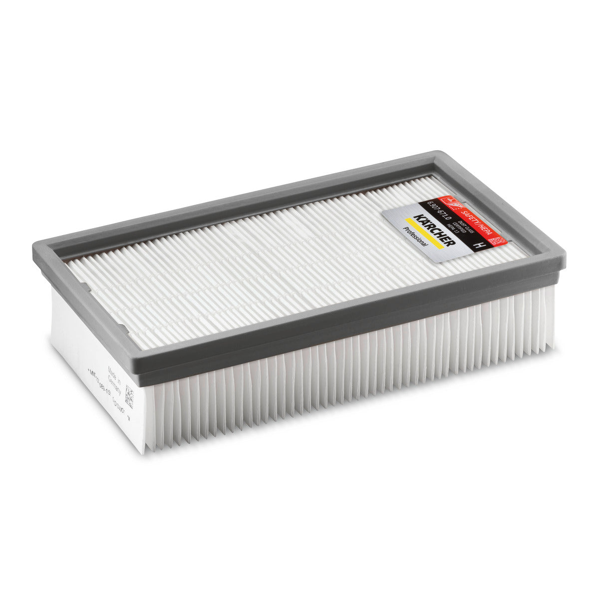 Planfilter - Safety / HEPA / Rött