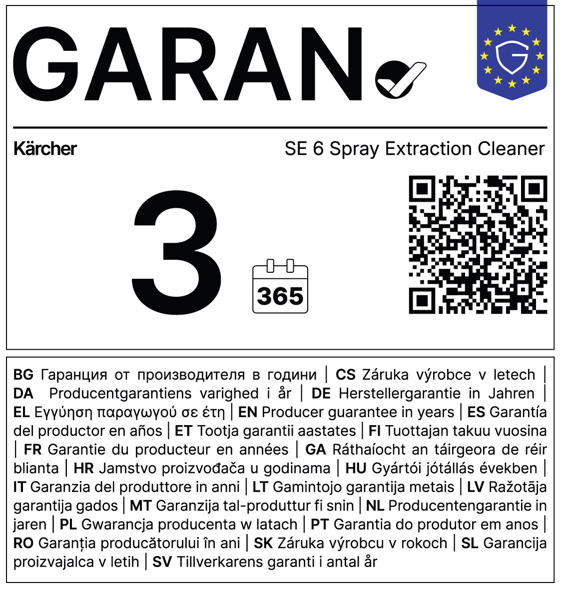 Kärcher Textilvårdsmaskin SE 6 Signature Line – Bild 11