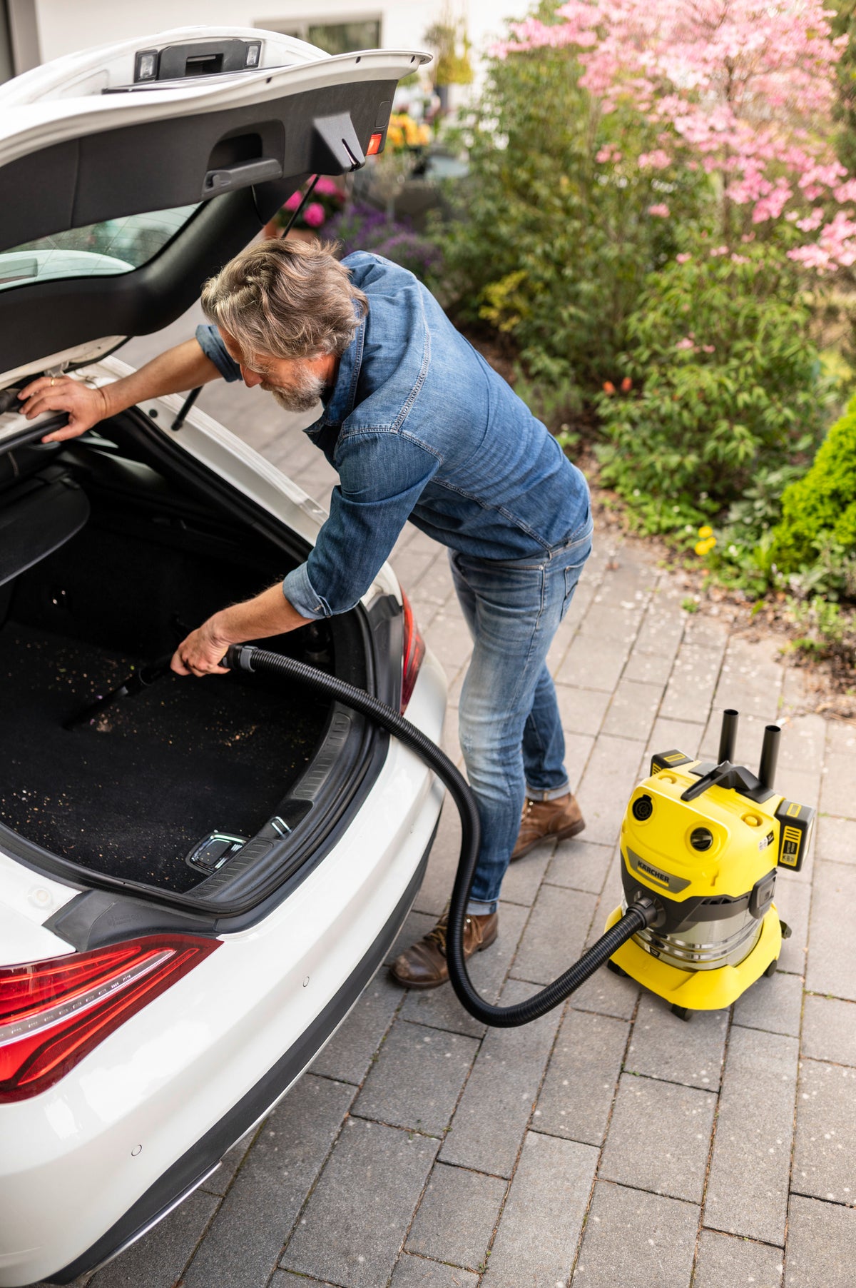Kärcher Batteridriven grovdammsugare för vått och torrt WD 4-18 S Dual Battery Set (inkl. batteri och laddare) – Bild 8