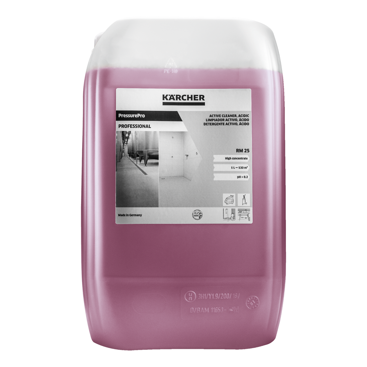 Kärcher PressurePro Active Cleaner, acidic RM 25, 20l – Salk Service