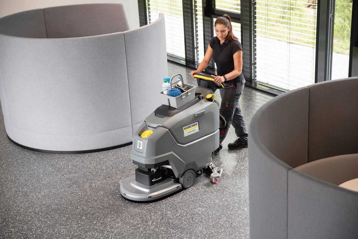 Kärcher Skurmaskin BD 50/55 W Classic Bp Pack 80Ah – Bild 3