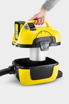 Kärcher Batteridriven grovdammsugare för vått och torrt WD 1 Compact Set – Bild 2