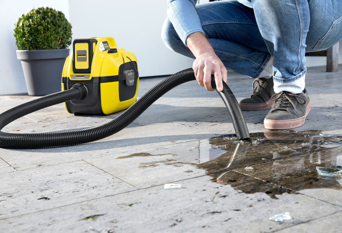 Kärcher Batteridriven grovdammsugare för vått och torrt WD 1 Compact Set – Bild 6