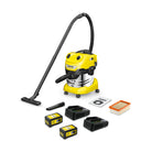 Kärcher Batteridriven grovdammsugare för vått och torrt WD 4-18 S Dual Battery Set (inkl. batteri och laddare) – Bild 1