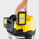 Kärcher Batteridriven grovdammsugare för vått och torrt WD 4-18 S Dual Battery Set (inkl. batteri och laddare) – Bild 2